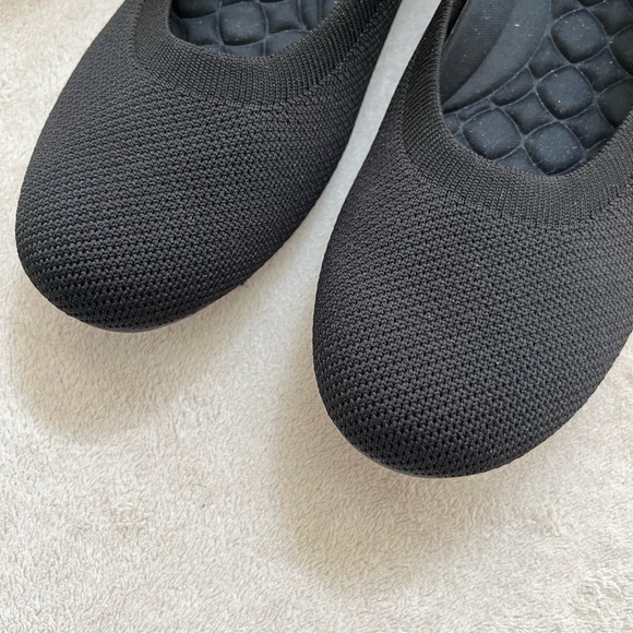 VIVAIA Women's Black Round Toe Flats EU Size 40 - Picture 2 of 8